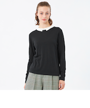 【Bicolor Knit Polo（バイカラーニットポロ）】ロングスリーブ
