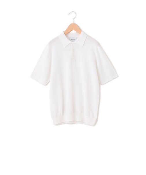 フラッフィーニット ポロシャツ