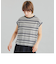 GREY LABEL マルチボーダーカットソー