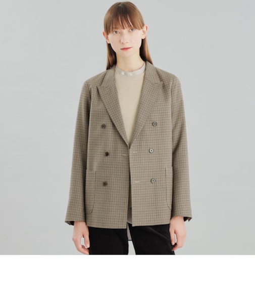GREY LABEL ブリティッシュチェックブレザー