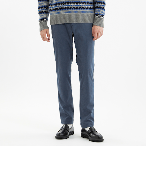 ストレッチコーデュロイ エラスティックパンツ