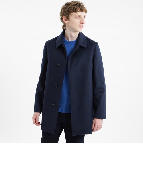 極美品✨️5万 マッキントッシュ ウェリントンショートジャケット 38 紺 撥水 ショートビーバー WELLINGTON（ウェリントン）ショート