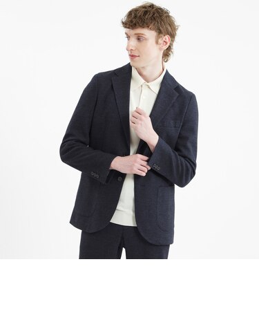 テーラードジャージー ジャケット EMMETEXジャージー