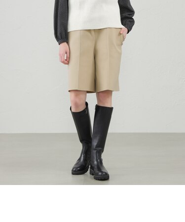 ミラノリブニットハーフパンツ