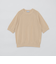 GREY LABEL リネンミックスシアーニット