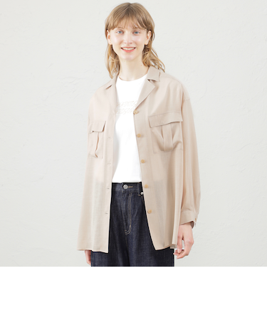 シアーミリタリーブルゾン