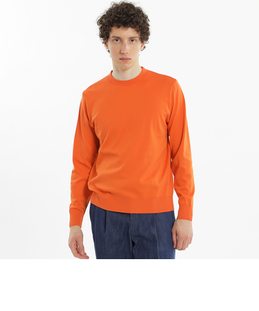 18Gコットン天竺 クルーネックロンT