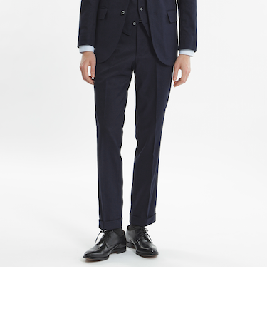 【24年秋冬モデル】トロッター トラウザーズ #000（ナンバーゼロ）バーズアイストレッチ　リサイクル