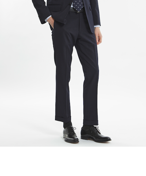 トロッター エクストラソリッドトラウザーズ キャバリーツイル