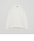 GREY LABEL ウールコットンモックネックニット