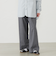 GREY LABEL ウールミックスイージーパンツ