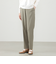 ウォッシャブルウールテーパードパンツ