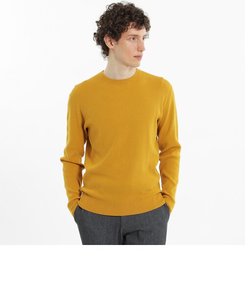 ◼️新品  マッキントッシュ   ワッフルトップス ミニワッフル クルーネックニット｜マッキントッシュフィロソフィーの