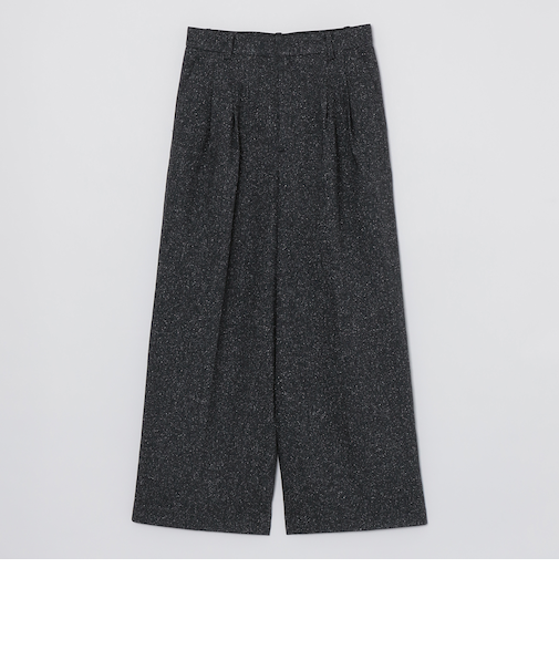 GREY LABEL ハイウエストツイードパンツ