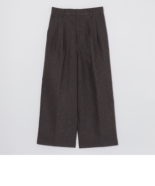 GREY LABEL ハイウエストツイードパンツ