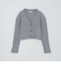 GREY LABEL ワイドリブカーディガン