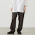 GREY LABEL サテンツイードドロストパンツ
