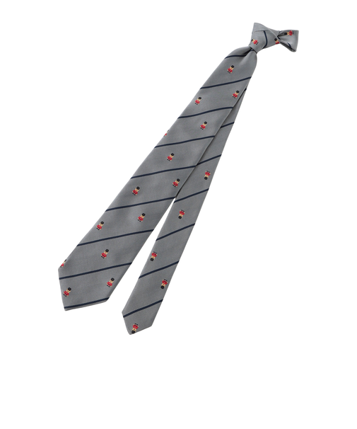 バッキンガムベア×ストライプ レギュラータイ