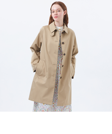 【WEB&一部店舗限定】ダブルクロスステンカラーコート