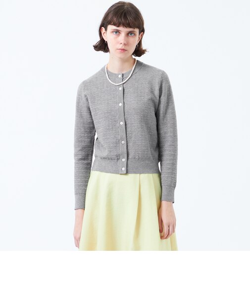 リンクス柄カーディガン