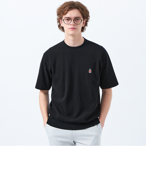 バッキンガムベア BD天竺 ワイドリブ半袖Tシャツ