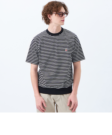 バッキンガムベア BD天竺 ワイドリブ半袖Tシャツ