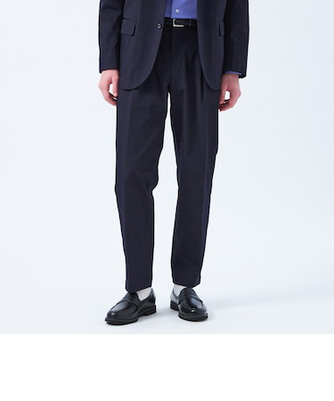 トロッター トラウザーズ #001(ナンバーワン)フラットギャバジン