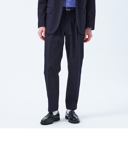 トロッター トラウザーズ #001(ナンバーワン)フラットギャバジン