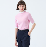 【2025年春夏モデル】Cleric Collar Knit ハーフスリーブ