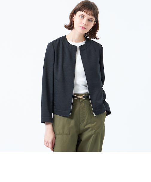 ドライタッチノーカラージャケット