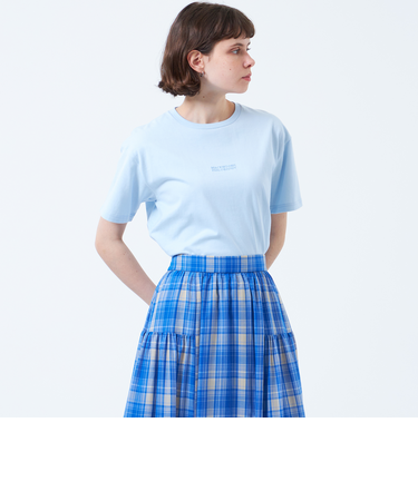 刺しゅうロゴTシャツ