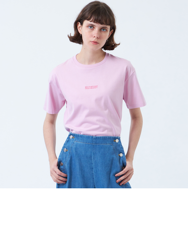 刺しゅうロゴTシャツ