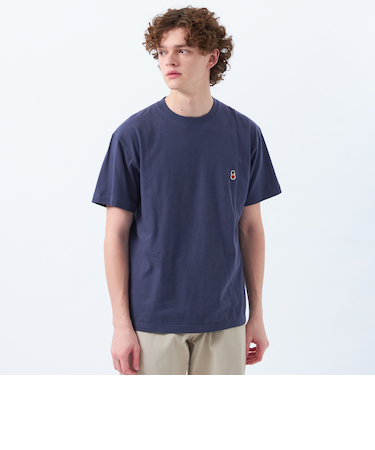 【WEB&一部店舗限定】バッキンガムベア 5.6oz クルーネックワンポイントTシャツ