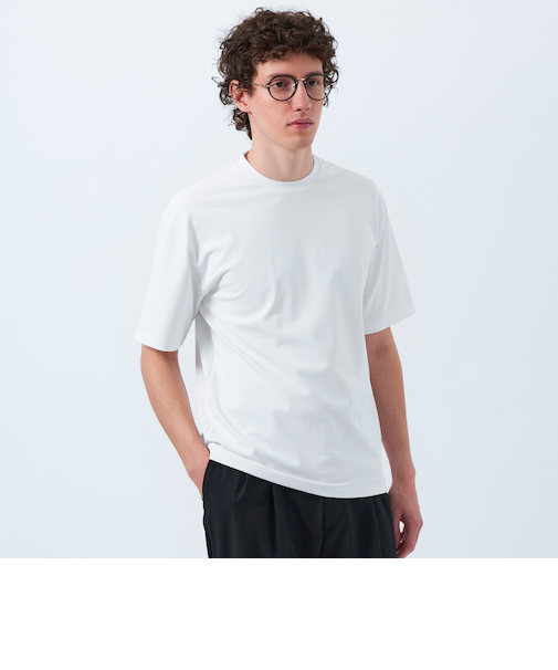 【TROTTER with MOONRAKERS 】トロッター オーバーサイズTシャツ ムーンテックジャージー