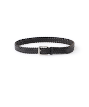 オイルレザーメッシュ カジュアルベルト