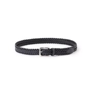 オイルレザーメッシュ カジュアルベルト