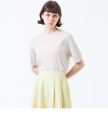 ハイゲージクルーネックニットT