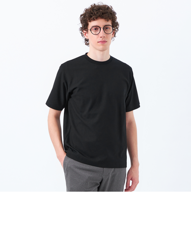 ミニチェックリンクス クルーネックTシャツ