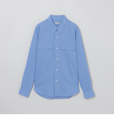 GREY LABEL シアーコットンボイルシャツ