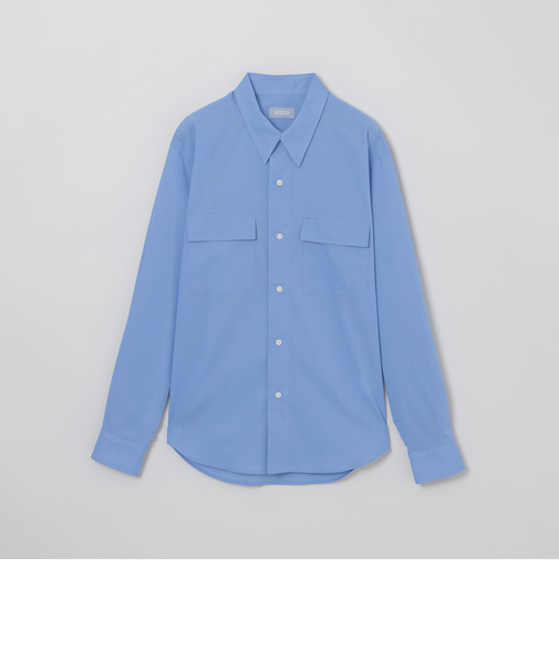 GREY LABEL シアーコットンボイルシャツ