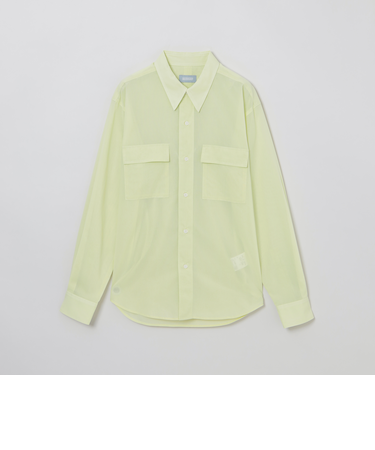GREY LABEL シアーコットンボイルシャツ