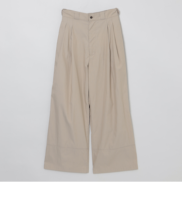 GREY LABEL シャンブレーワイドチノ