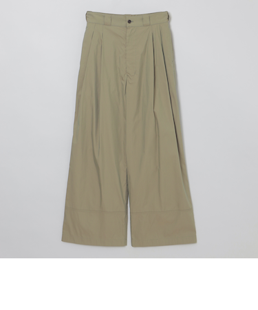 GREY LABEL シャンブレーワイドチノ