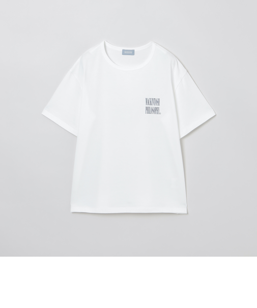 GREY LABEL シャープロゴ 半袖Tシャツ