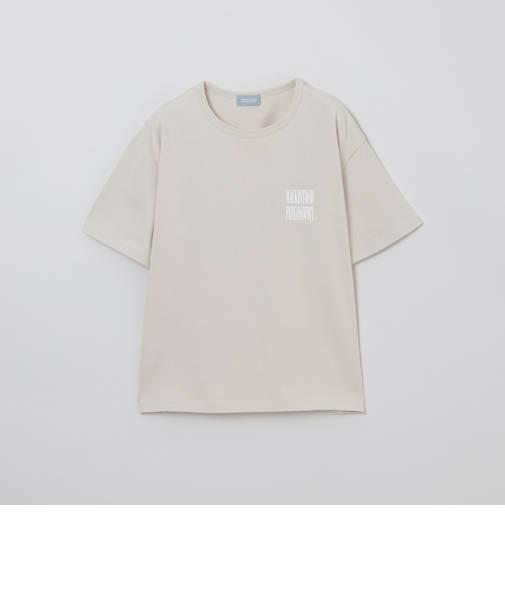 GREY LABEL シャープロゴ 半袖Tシャツ