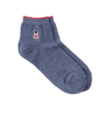 【WEB限定】バッキンガムベア ワンポイントソックス