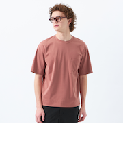 ベアスムース　五分袖ポケットTシャツ