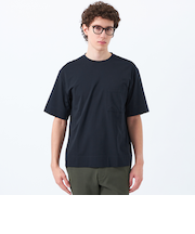 ベアスムース　五分袖ポケットTシャツ