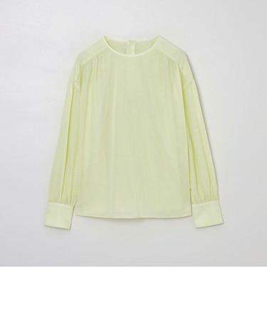 GREY LABEL シアーコットンボイルブラウス