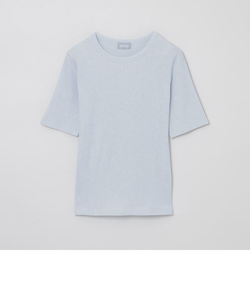 GREY LABEL シアークルーネック半袖Tシャツ